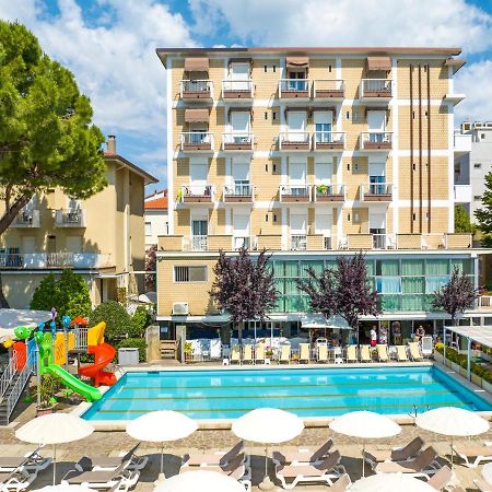 Lotus Hotel All Inclusive & Spiaggia リミニ エクステリア 写真
